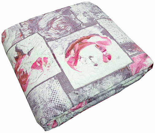 Одеяло-покрывало Servalli Rever Pink 255х255 хлопок/полиэстер