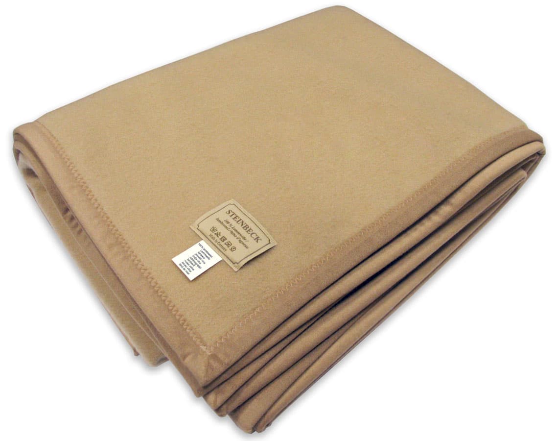 Одеяло тканое из шерсти ягнёнка Steinbeck Gastein 150х200
