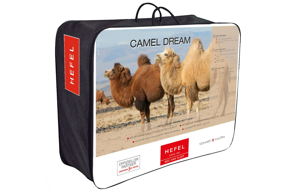 Одеяло верблюжье Johann Hefel Camel Dream GD 200x200 всесезонное