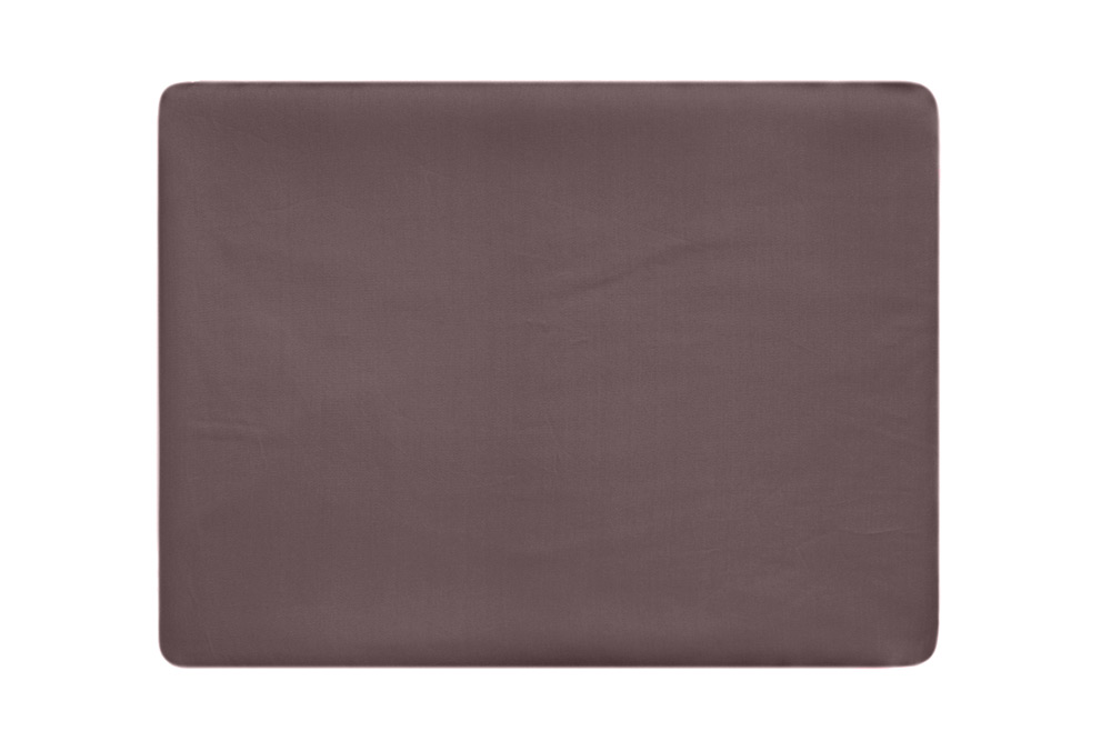 Постельное бельё Luxberry Тенсель шоколадный/экрю 1.5-спальное 150x210