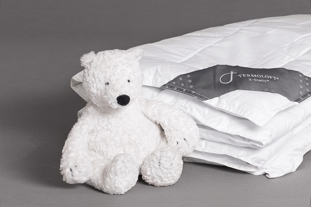 Детский комплект X-Static (одеяло, подушка, наматрасник), Termoloft