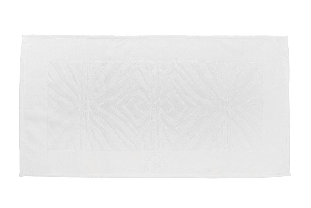 Велюровый коврик для ванной Roberto Cavalli Zebrona 65х118 хлопок