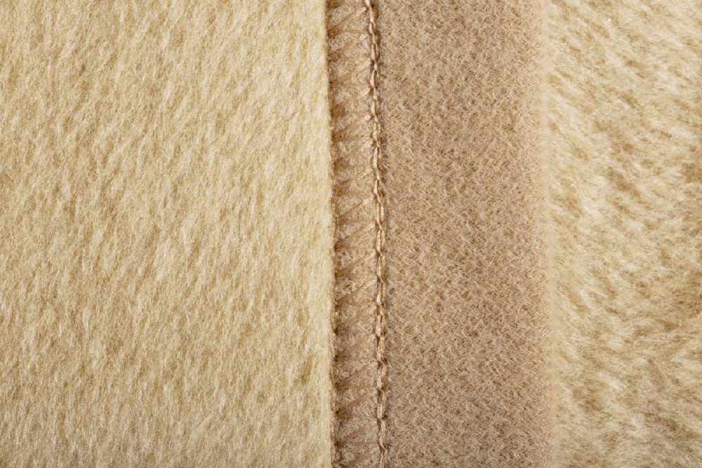 Плед хлопковый Biederlack Pure Cotton beige 150х200