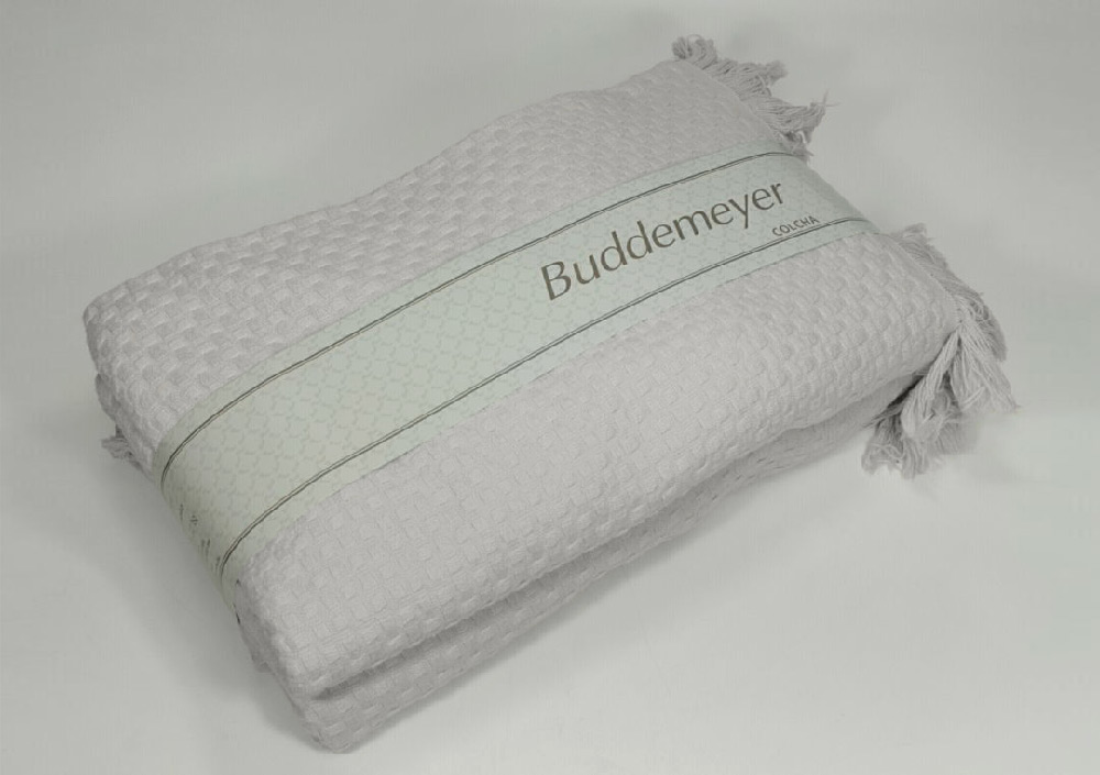 Покрывало Buddemeyer In Design Grey 160х230 хлопок