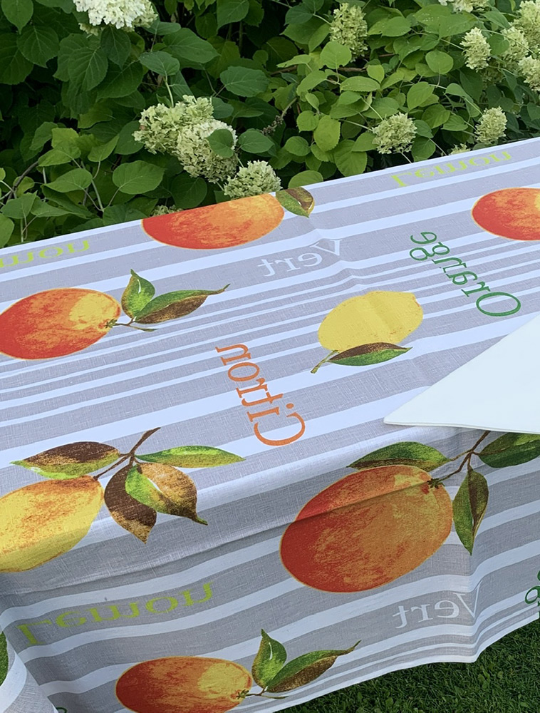 Скатерть Dreams Citrus 150х180 + 6 салфеток