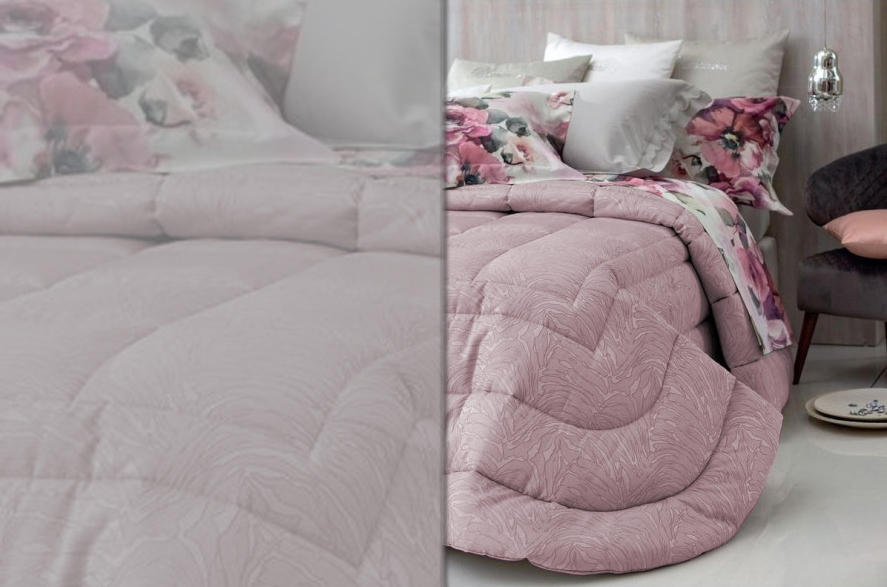 Одеяло-покрывало Blumarine Colette Blume Petalo 270х270 хлопок/полиэстер/акрил