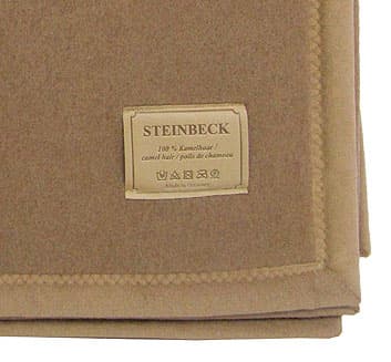 Одеяло тканое из верблюжьей шерсти Steinbeck Mekka 150х200