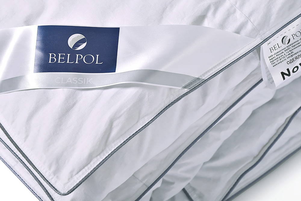 Одеяло пуховое Belpol Nova 140х205 всесезонное