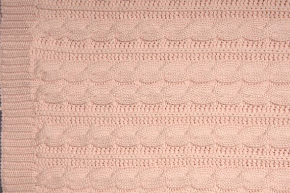 Плед хлопковый Luxberry Imperio 36 100х150 розовый