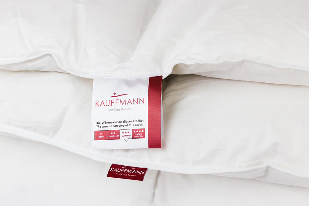 Одеяло пуховое Kauffmann Comfort Decke 200х220 теплое