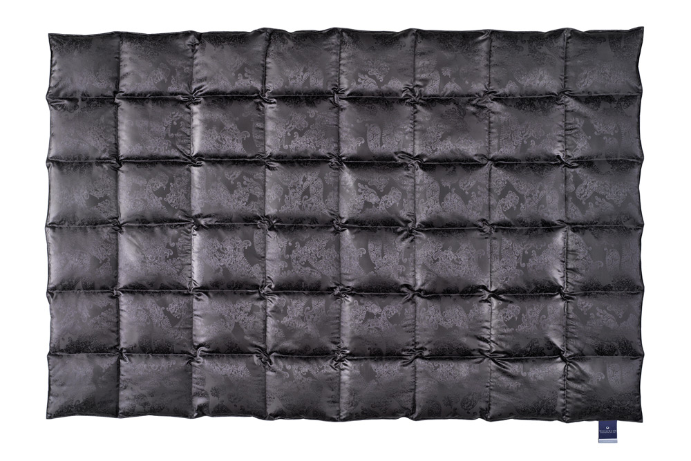 Одеяло пуховое Billerbeck Exquisit Black 200х220 всесезонное