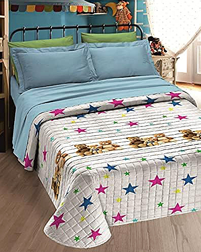 Одеяло-покрывало Servalli Teddy Stars 240х260 полиэстер