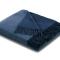 Плед шерсть/кашемир Biederlack Cashmere Plaid jeans-marine 130х170 - основновное изображение