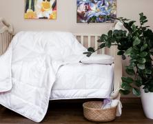 Детское хлопковое одеяло German Grass Baby Bio Cotton 100х135 легкое в интернет-магазине Posteleon