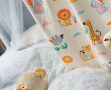 Детское полотенце с капюшоном Feiler Wild Safari 80х80 махровое - фото 7