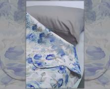 Одеяло-покрывало Servalli Rose Lee Blu 255х255 хлопок/полиэстер
