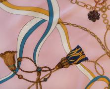 Шёлковый платок Luxury Silk & Wool Classic Lilac 95х95 - фото 2