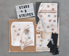Детское полотенце с капюшоном Feiler Stars & Strips 80х80 махровое - фото 2