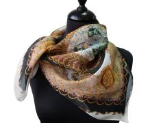 Шейный шёлковый платок Luxury Silk & Wool Club 65х65 см - фото 3