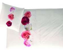 Постельное бельё Hefel Жизнь среди роз 1.5-спальное 155х200 тенсель сатин - фото 2