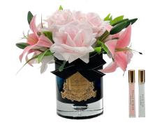 Ароматизированный букет Cote Noire Roses & Lilies Pink black в интернет-магазине Posteleon