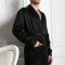 Халат шелковый мужской Luxe Dream Black длинный - фото 1