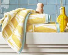 Махровый коврик для ванной Blanc des Vosges Banquise Miel 50х90 - фото 2