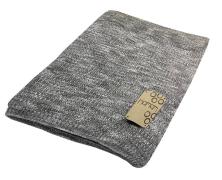 Плед хлопковый Hamam Loft Grey 130x170 серый в интернет-магазине Posteleon