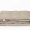 Дорожный плед-одеяло пуховый German Grass Travel бежевый/серый 140х200 облегченное - фото 8