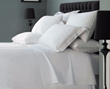 Постельное белье Elhomme Hotel Stripe 2-спальное 170х205 хлопок сатин-жаккард - основновное изображение