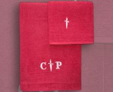 Комплект из 2 полотенец Cesare Paciotti Pacciotti Rosso 40x60 и 60x110 - основновное изображение