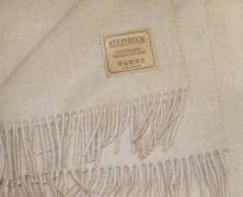 Плед альпака Steinbeck Alpaca Baby Lima Beige 130x190 - фото 1