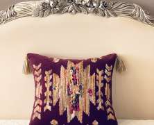 Декоративная подушка Laroche Джадира 45х45 с вышивкой - фото 3