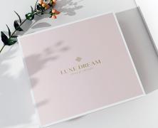 Постельное белье Luxe Dream Crystal евро 200x220 простыня на резинке - фото 2