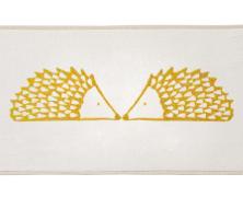 Махровый коврик для ванной Blanc des Vosges Spike Curry 50х90 - фото 1
