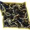 Шёлковый платок Luxury Silk & Wool Classic Black 95х95 - основновное изображение
