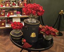 Ароматизированный букет Cote Noire Centerpiece Rose Buds Carmine Red - фото 3