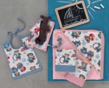 Детское полотенце с капюшоном Feiler Little Skippers 80х80 махровое - фото 10