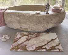 Махровый коврик для ванной Abyss & Habidecor Рози 70х120 - фото 4
