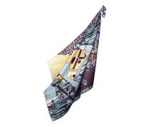 Платок шелковый Petrusse Feru Jungle 105х105 - основновное изображение