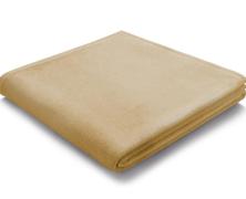 Плед хлопковый Biederlack Pure Cotton beige 150х200 - основновное изображение