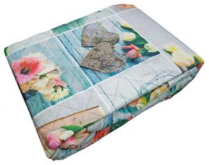 Одеяло-покрывало Servalli Digitale Tulipano 250х250 полиэстер - основновное изображение
