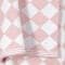 Плед шерстяной Luxberry Imperio 50 100х150 розовый/белый - основновное изображение