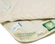 Детский комплект Лежебока Верблюжка Люкс (одеяло 100х140, 250гр.+ подушка) - фото 3
