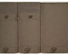 Комплект из 5 полотенец Blumarine Benessere Marrone 40x60, 60x110 и 100х150 - фото 2