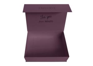 Коробка подарочная Buddemeyer Пурпур ночи 35х25х10 с магнитами - основновное изображение