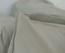Постельное бельё Luxberry Soft Silk Sateen оливковый 1.5-спальное 150x210 сатин - фото 4