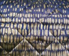 Одеяло-покрывало Servalli Lerice Oro e blu 260х270 хлопок/шелк - фото 3