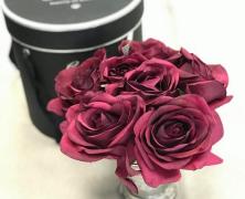 Ароматизированный букет Cote Noire Seven Rose Carmine Red - фото 3