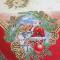 Новогодняя скатерть Vingi Ricami Santa Klaus 22 140х180 гобелен - фото 2